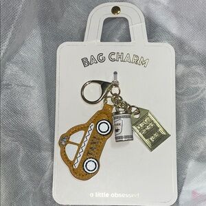 Gold Bag Charm